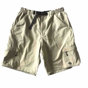 Nike ACG Y2k 00s Cargo Belted Shorts Mens Sz Large Tan Magnetic Pockets Hiking
